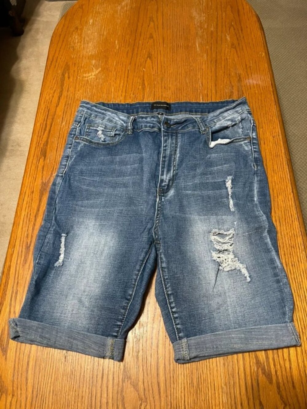The Style Between Us Jean Shorts